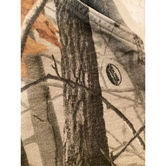 Carhartt X Realtree B158 Camo Dungaree Carpenter Pants Sz 40x30 Vintage - Picture 2 of 6